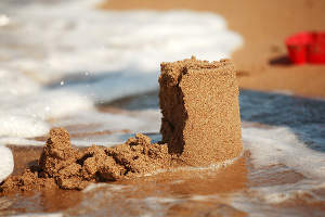 σπίτι στην άμμο
